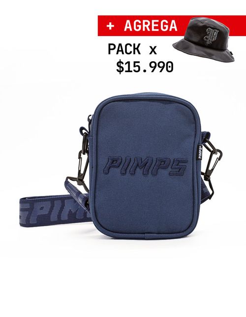 Crossbody Básico Pimps - Azul