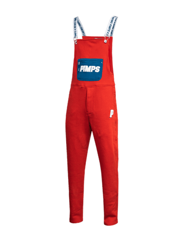 Jardinera Pimps Unisex - Rojo/Azul