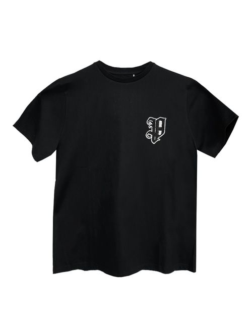 Polera Pimps Unisex Oversize Legendary - Negro