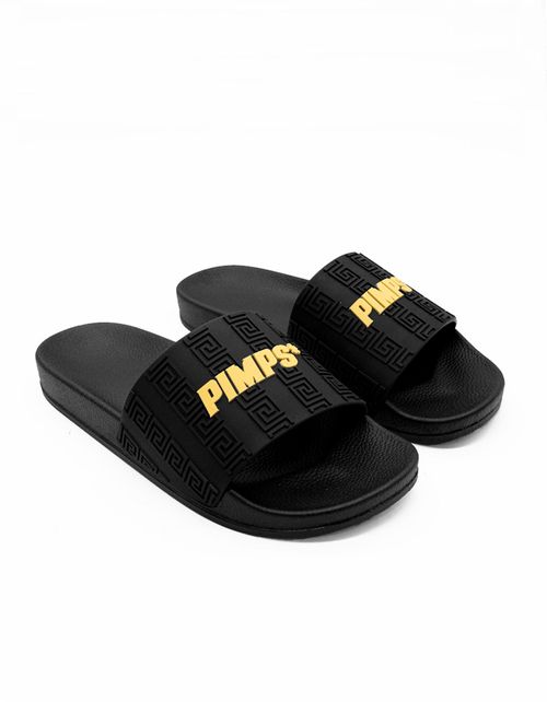 Sandalias Pimps Hombre Outsole Negro