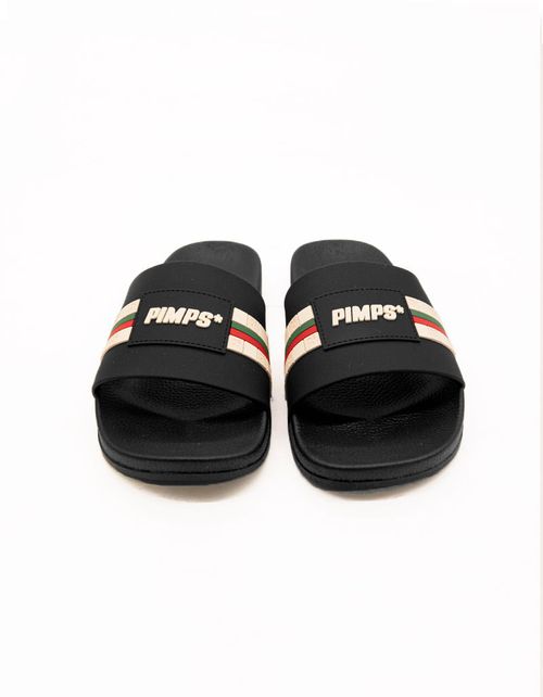 Sandalias Pimps Juvenil  Trace Negro