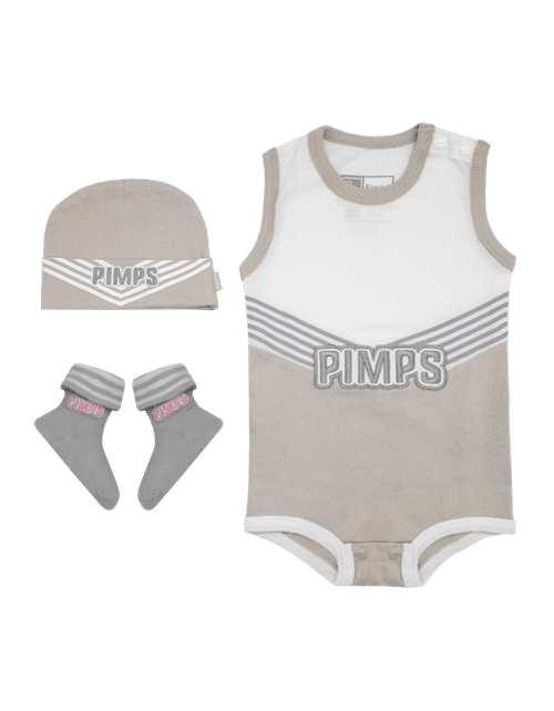 Pack Set Body Pimps Bebé Gris