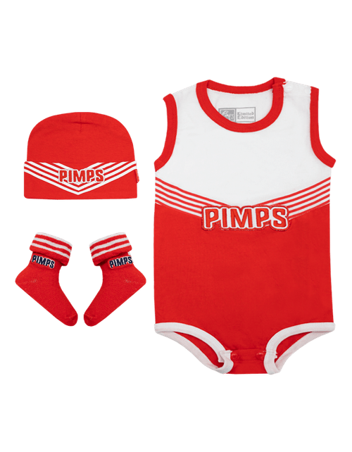 Pack Set Body Pimps Bebé Rojo