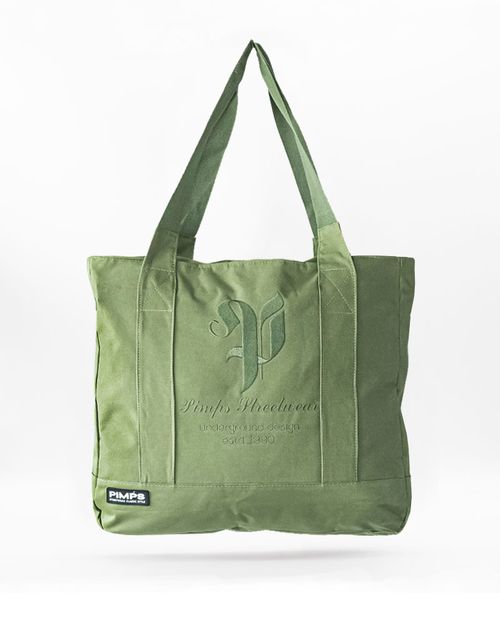 Totebag bolso Pimps - Verde