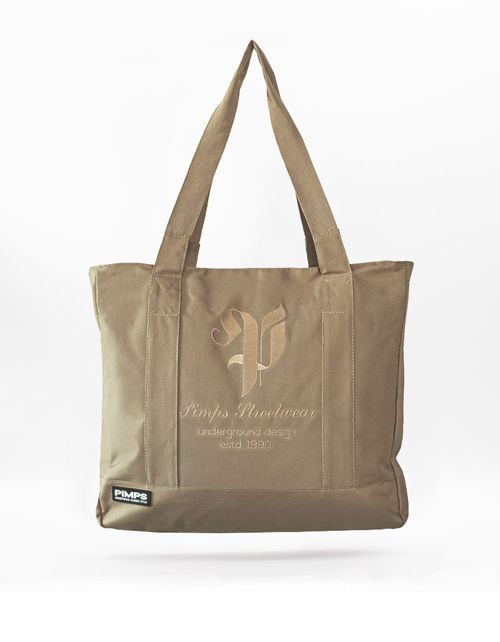 Totebag bolso Pimps - Café