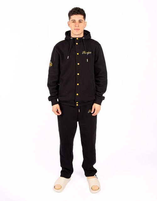 Buzo Conjunto Pimps Hombre - Ring - Negro Gold