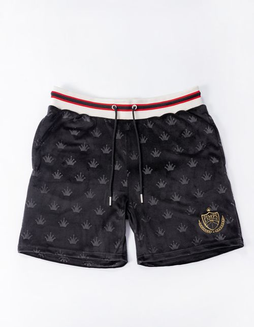 Short Pimps Hombre Plush Colección Scudetto Negro