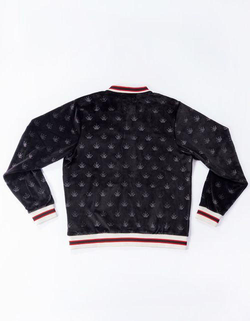 Poleron Pimps Hombre Plush Zipper - Colección Scudetto - Negro