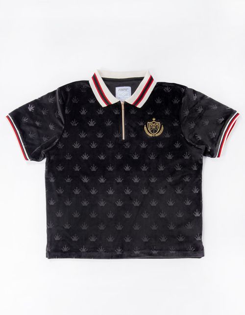 Polera Pimps Hombre Plush - Colección Scudetto - Negro