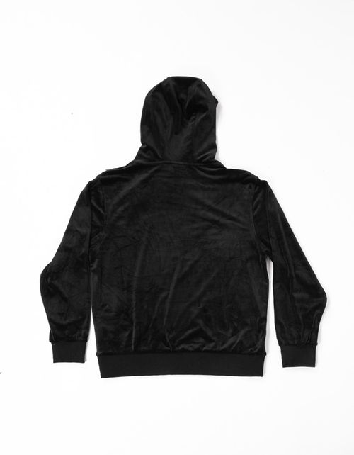 Poleron Pimps Hombre Plush Cristal Negro