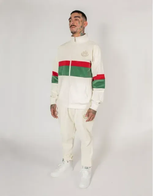 Buzo Conjunto Pimps Hombre Cotelé - Corduroy Scudetto - Beige