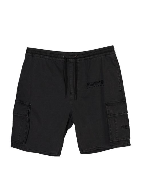 Short Pimps Hombre - Cargo - Negro
