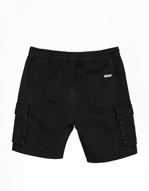 Short Pimps Hombre - Cargo - Negro