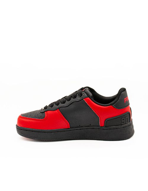 Zapatillas Pimps Hombre - Element Negro Rojo