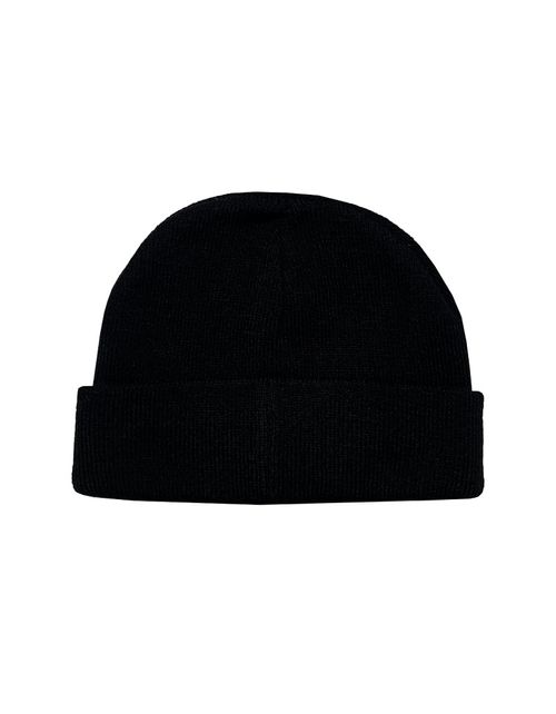 Fisherman Beanie Pimps Gorra de Lana corto Negro