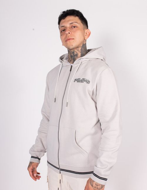 Poleron Pimps Hombre Cali Gris